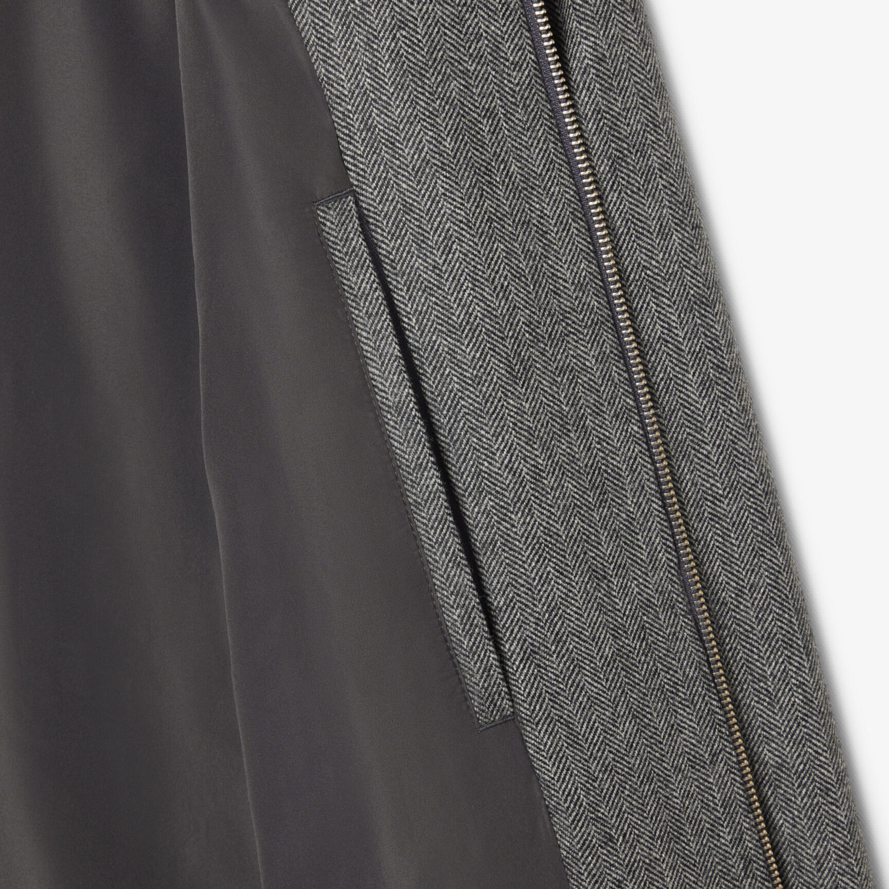 Wool Harrington Jacket