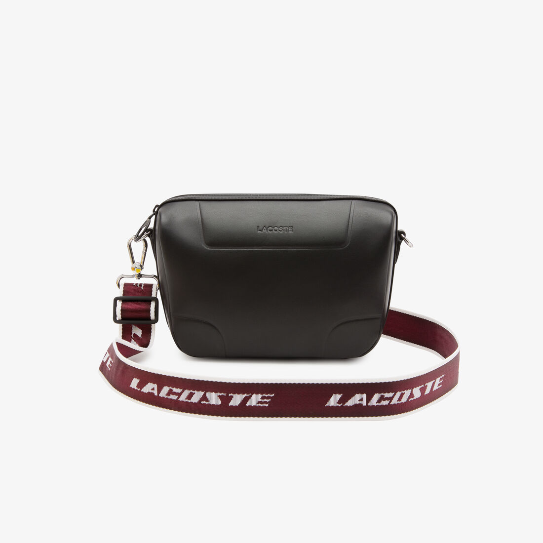 حقيبة كروس لاكوست بحمالة مزينة بشعار الماركة للنساء حقيبة كروس لاكوست بحمالة مزينة بشعار الماركة للنساء