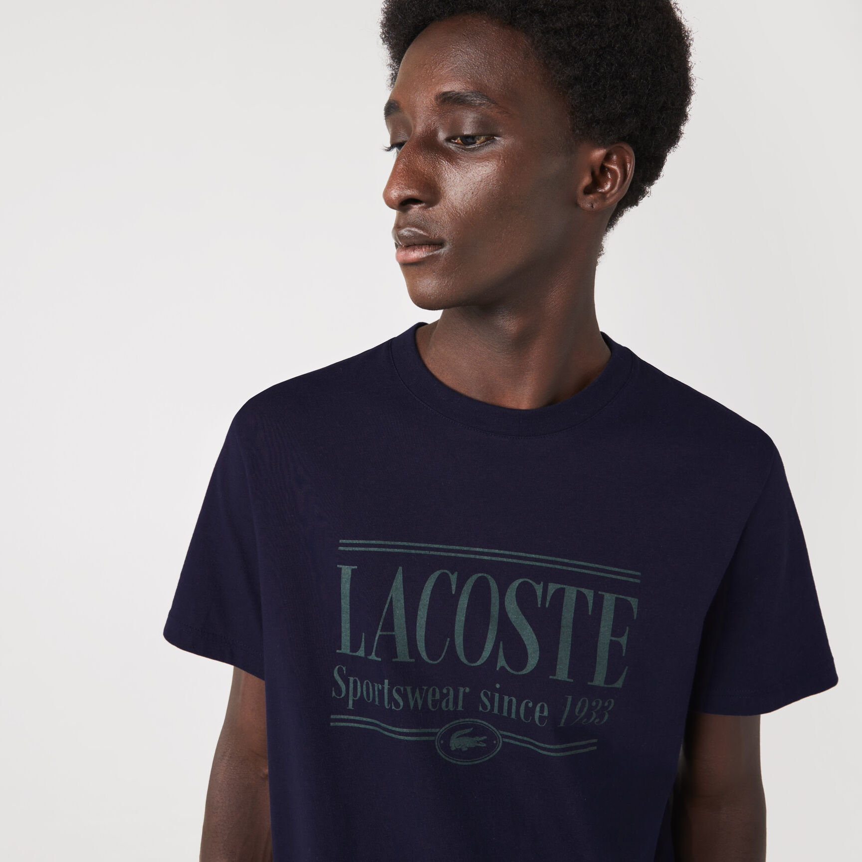 Men's Lacoste Regular Fit Jersey T-shirt Men's Lacoste Regular Fit Jersey T-shirt