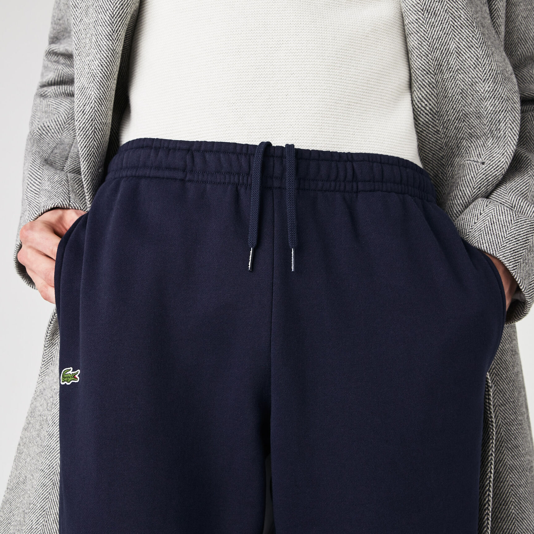 بنطال رياضي تنس صوف قطني للرجال مجموعة Lacoste SPORT
