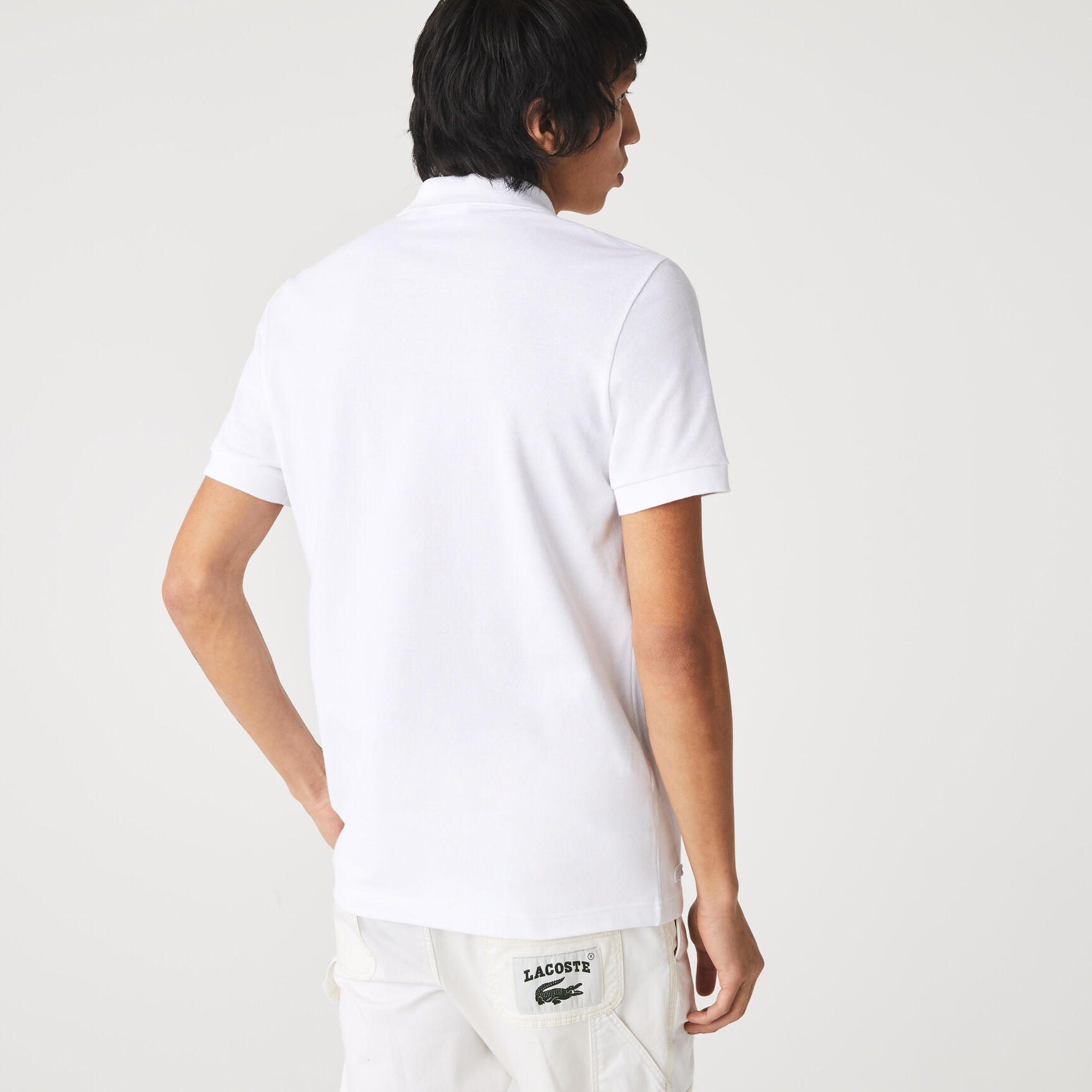 Men's Lacoste Made in France Regular Fit Organic Cotton Polo Shirt Men's Lacoste Made in France Regular Fit Organic Cotton Polo Shirt