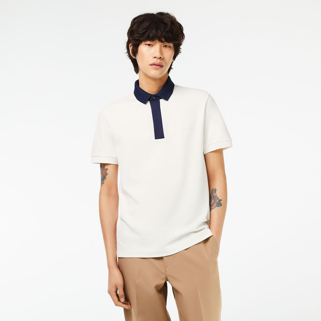 Men's Lacoste Organic Cotton Pique Polo Shirt