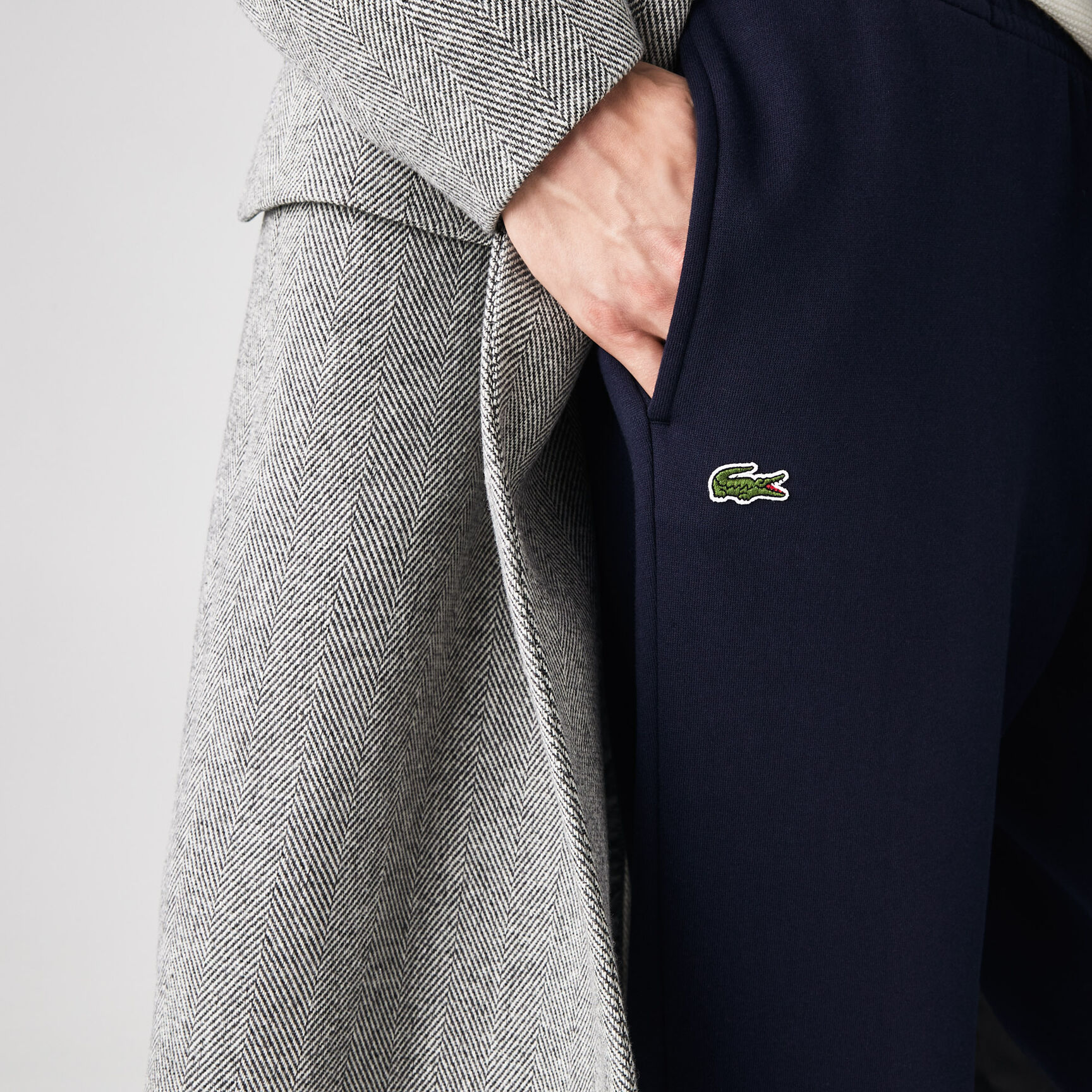 بنطال رياضي تنس صوف قطني للرجال مجموعة Lacoste SPORT