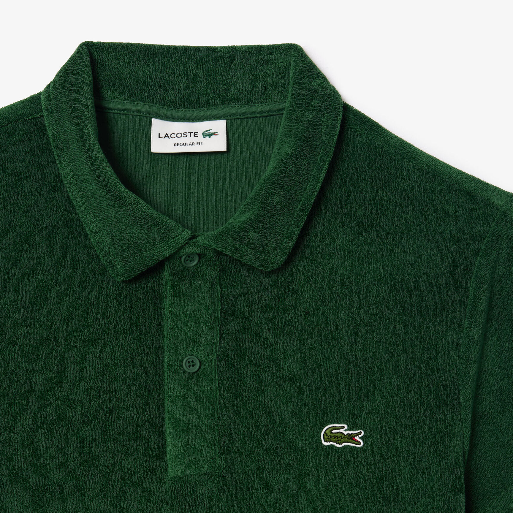 Regular Fit Terry Polo Shirt