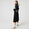 Elastic Waist Fluid Pleated Skirt lacoste elastic waist fluid pleated skirt