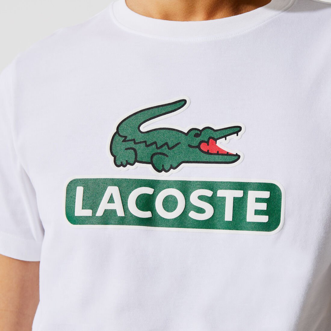 تيشيرت بشعار Lacoste SPORT للرجال تيشيرت بشعار Lacoste SPORT للرجال