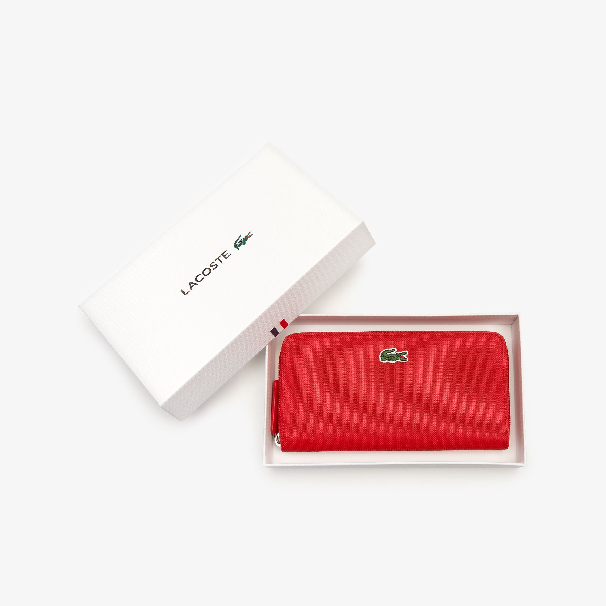 Women's L.12.12 Concept Petit Piqué 12 Card Zip Wallet Women's L.12.12 Concept Petit Piqué 12 Card Zip Wallet