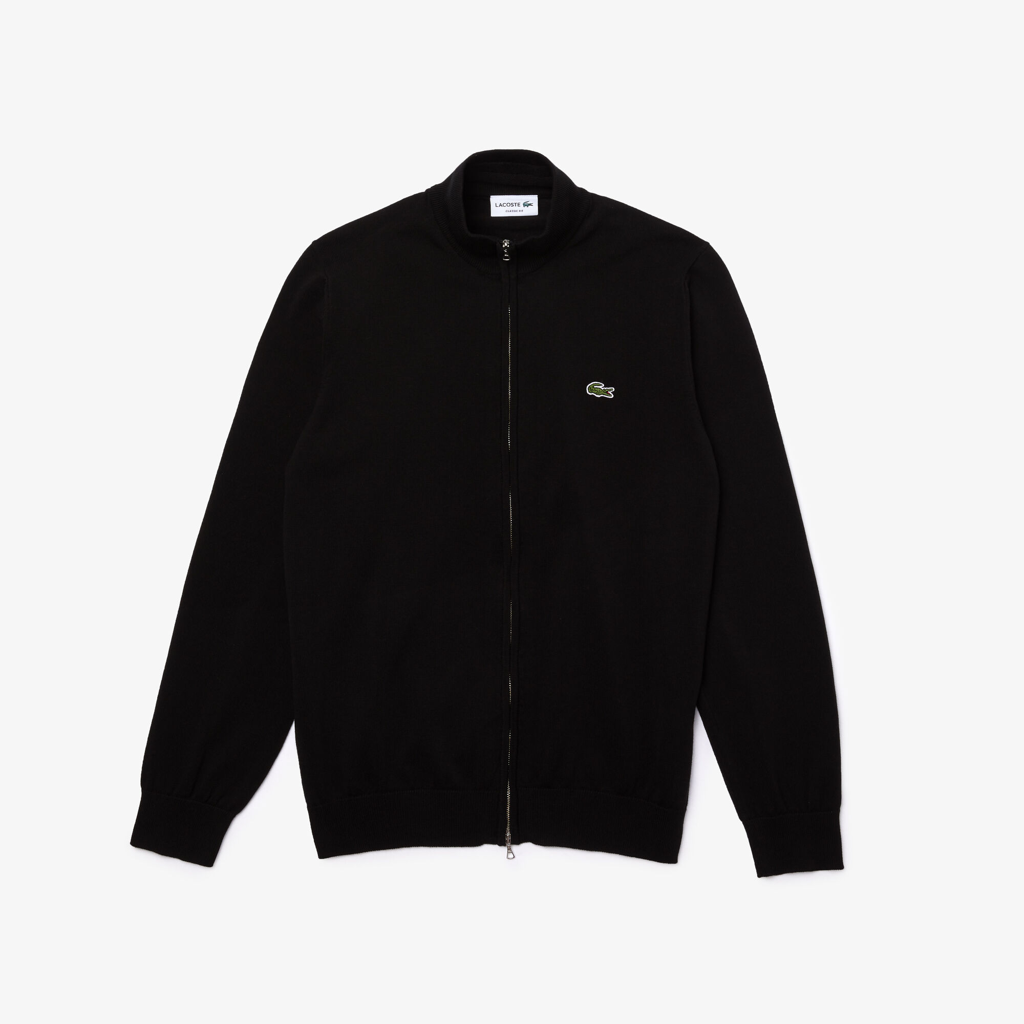 Men's Stand-up Collar Organic Cotton Zippered Sweater Men's Stand-up Collar Organic Cotton Zippered Sweater