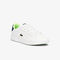 lacoste children s graduate synthetic perforated trainers