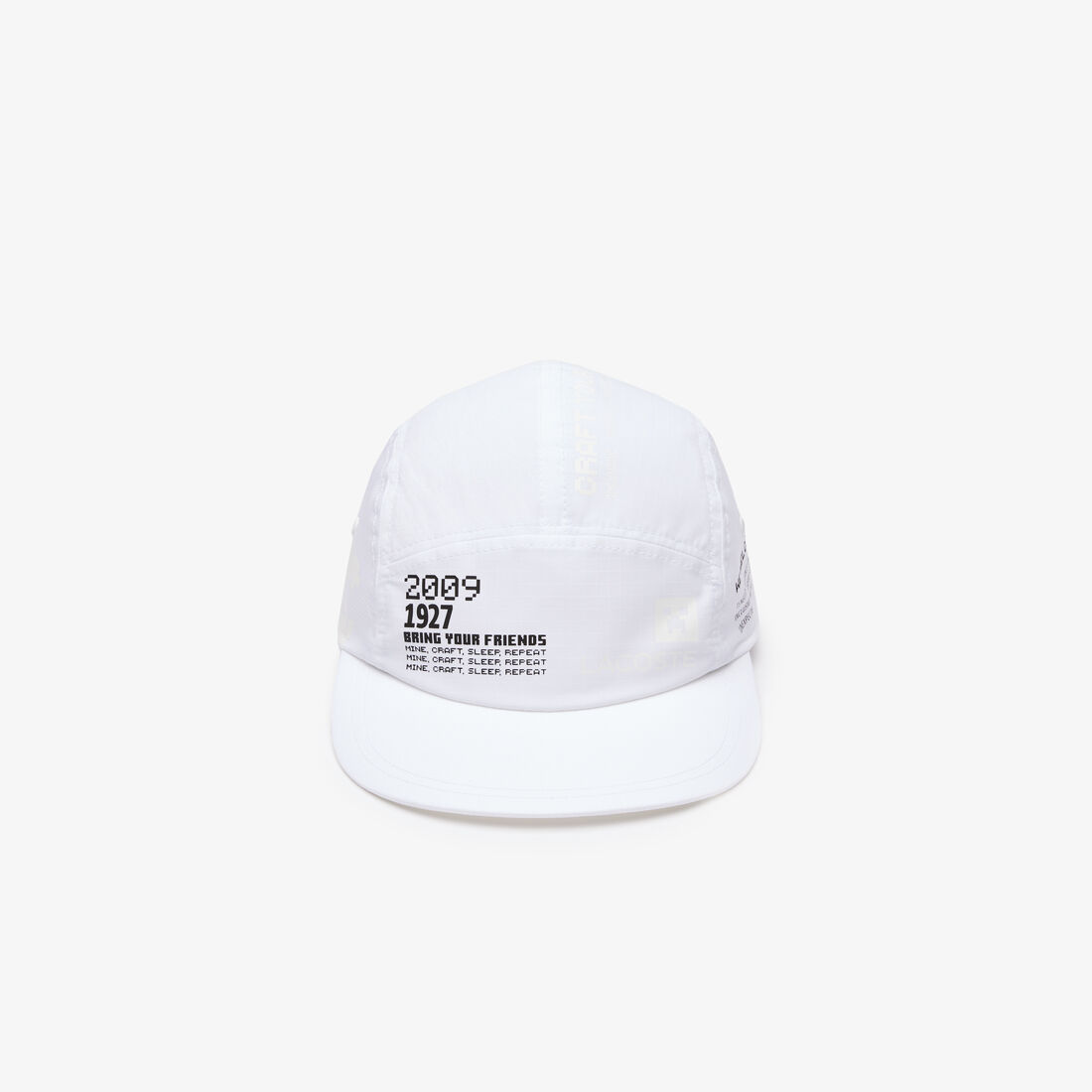 Unisex Lacoste L!VE x Minecraft Print Nylon Cap Unisex Lacoste L!VE x Minecraft Print Nylon Cap