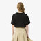 lacoste oversized short cut cotton logo t shirt