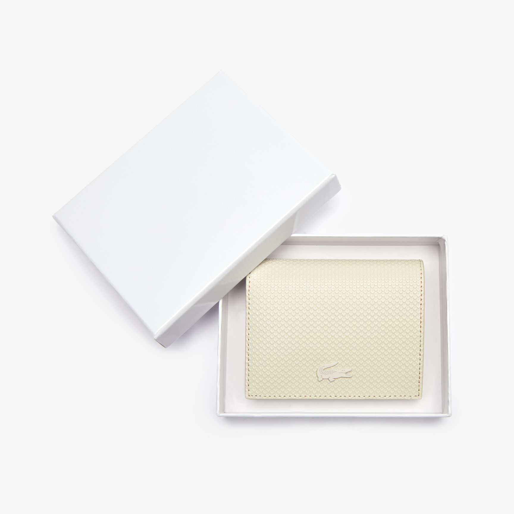 محفظة صغيرة بكبسون من جلد البيكيه مجموعة Chantaco للنساء