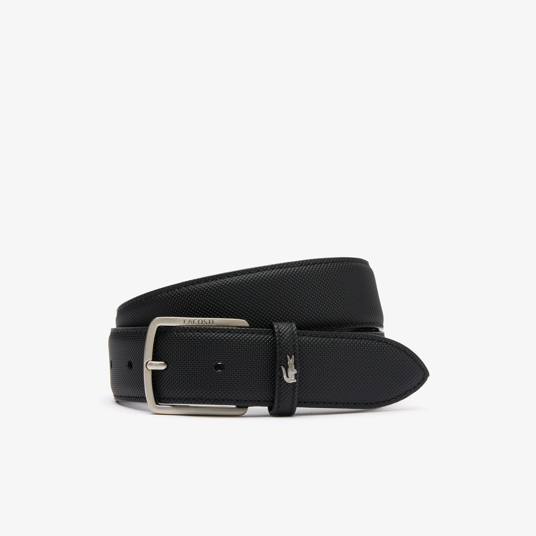 Men's Classic Pique Effect Canvas Belt Men's Classic Pique Effect Canvas Belt
