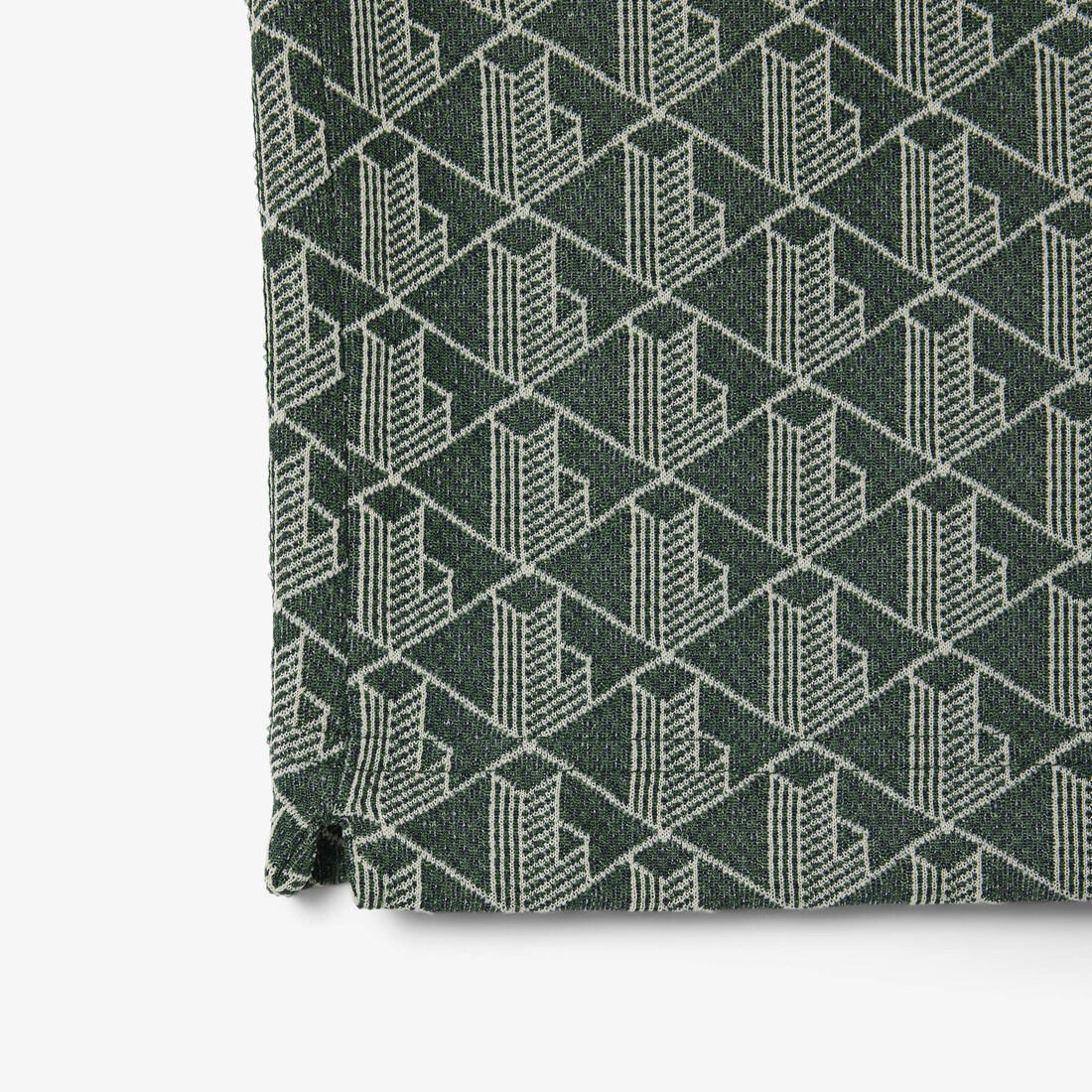 Classic Fit Monogram Jacquard Polo Shirt Classic Fit Monogram Jacquard Polo Shirt