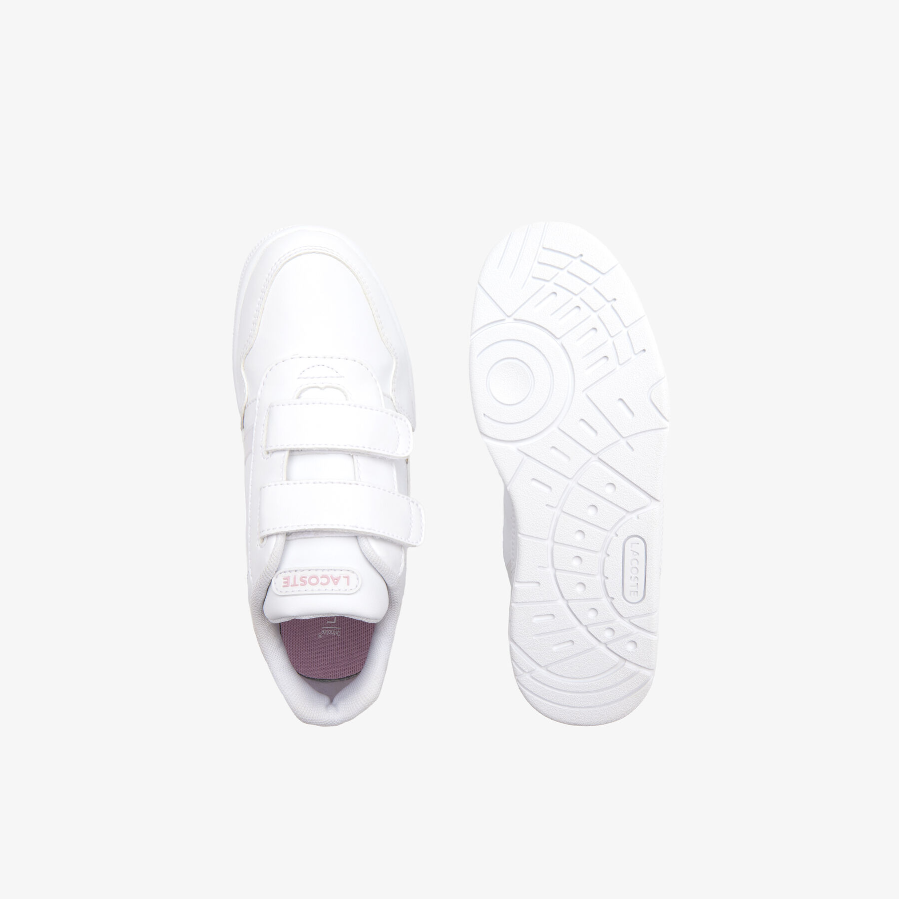 Children's T-Clip Synthetic Popped Heel Sneakers lacoste children s t clip synthetic popped heel sneakers