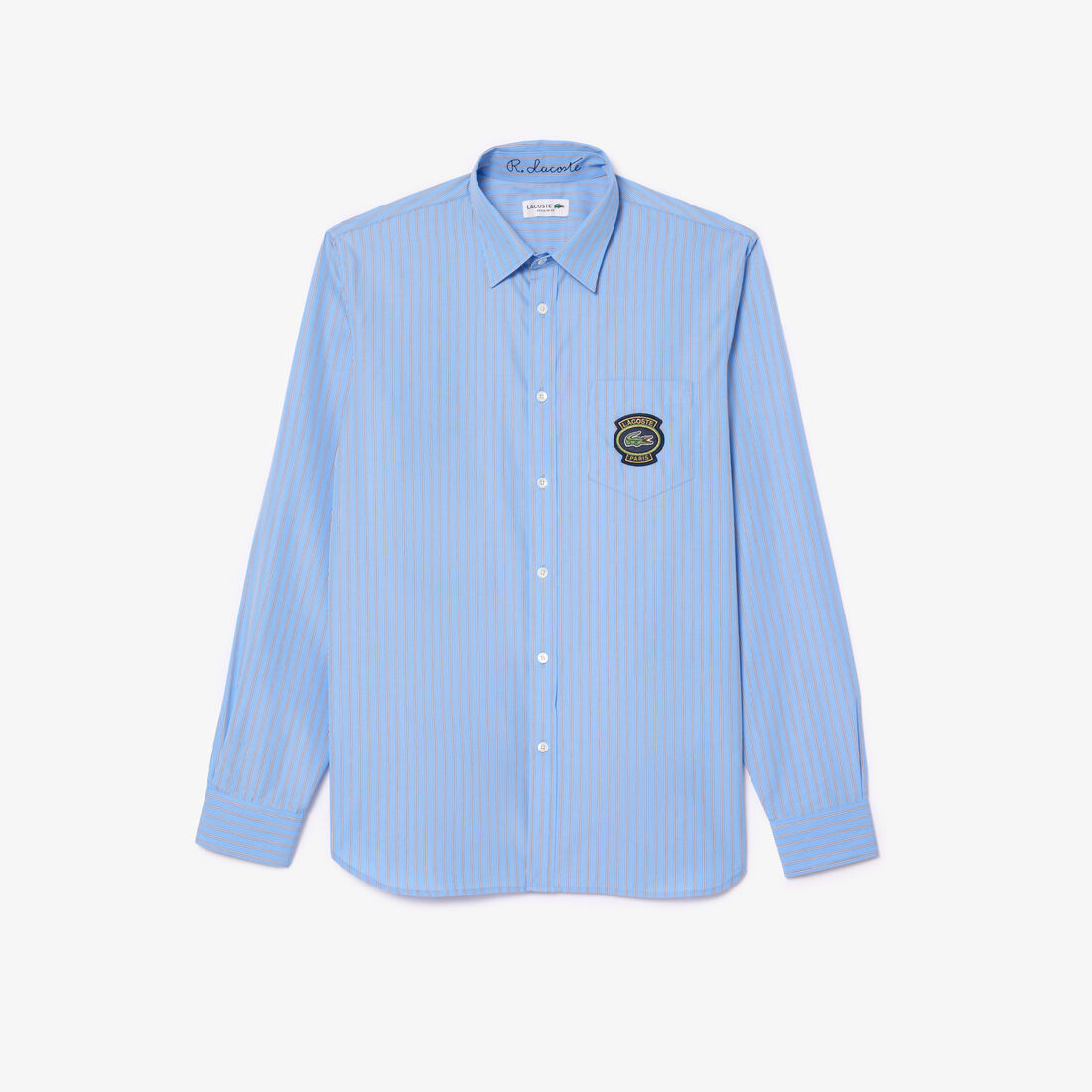 Striped Shirt with Badge