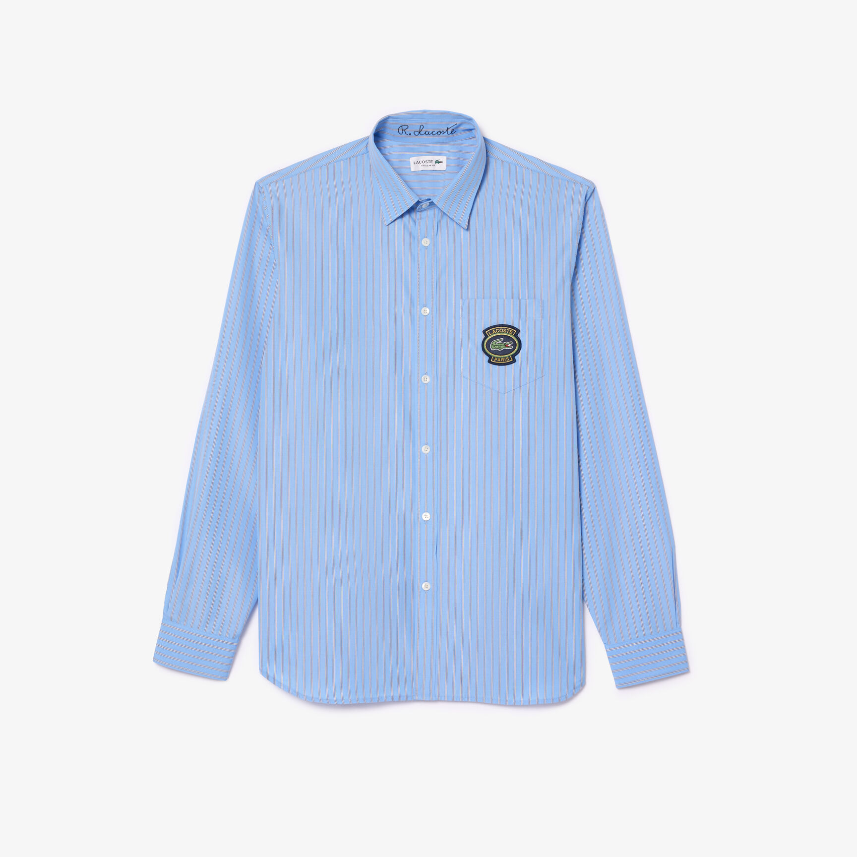 Striped Shirt with Badge