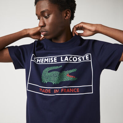 Men's Made In France Print Organic Cotton T-shirt