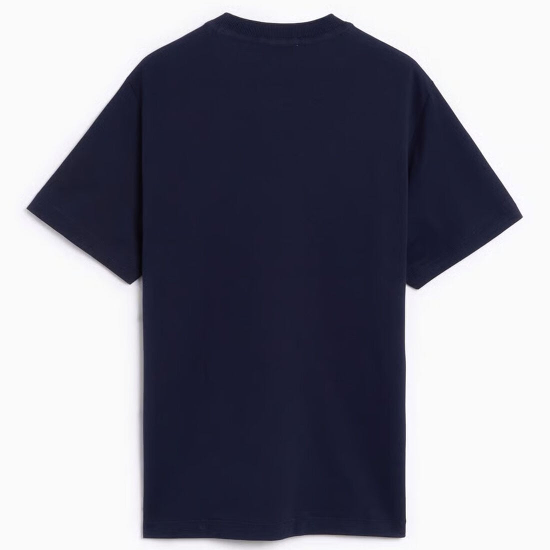Ribbed Neck Petit Pique T-shirt
