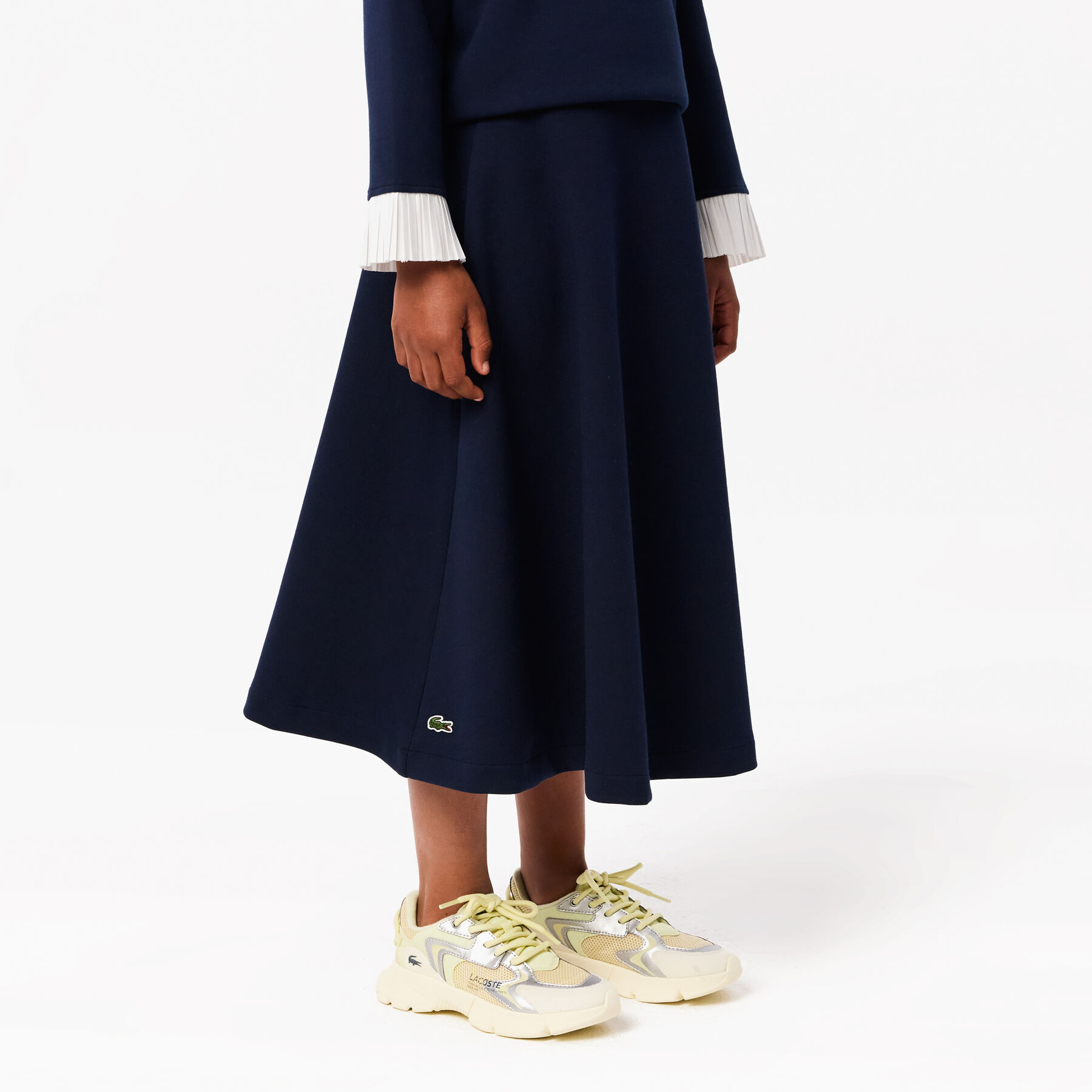 lacoste milano cotton skirt