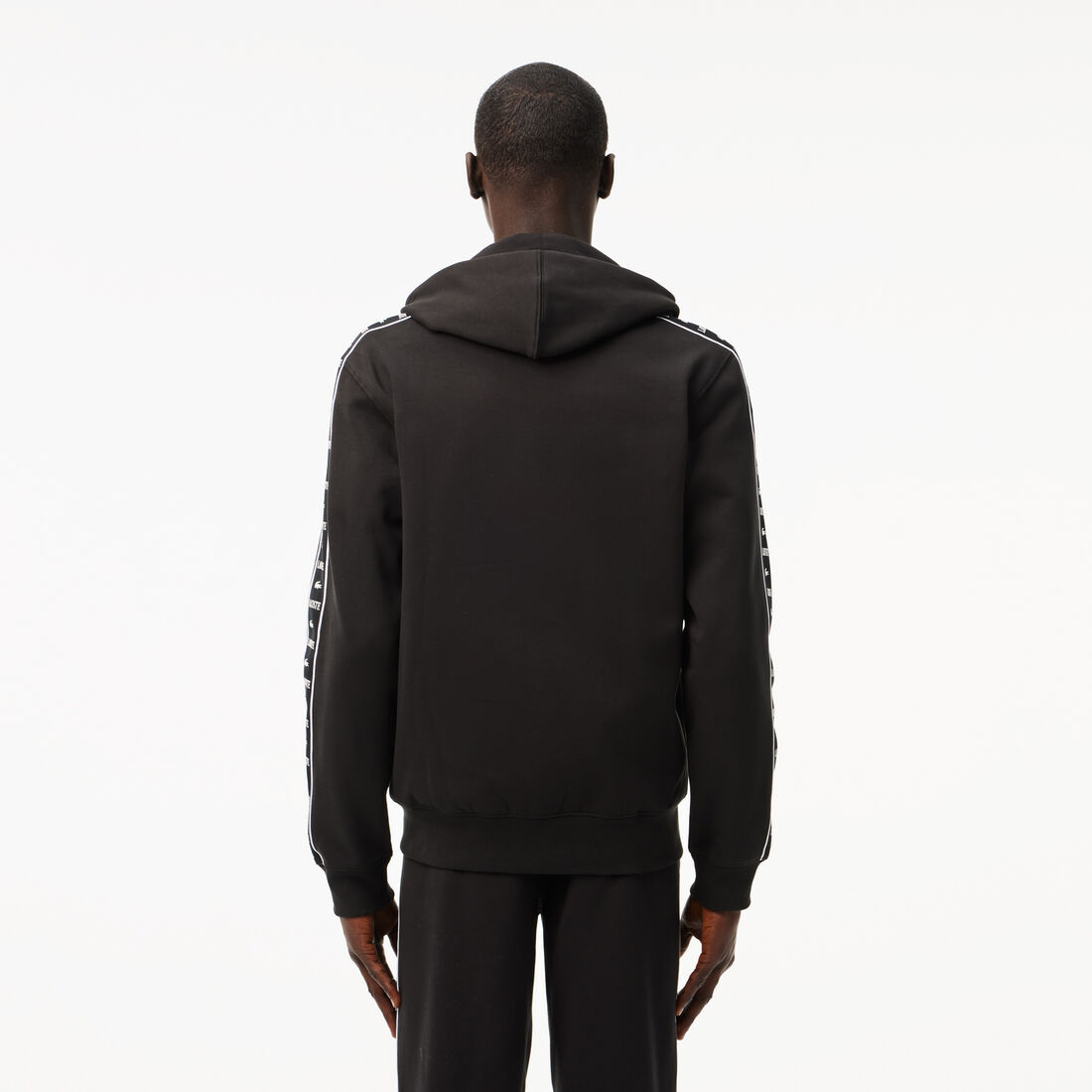 Logo Stripe Zip-Up Hoodie Logo Stripe Zip-Up Hoodie