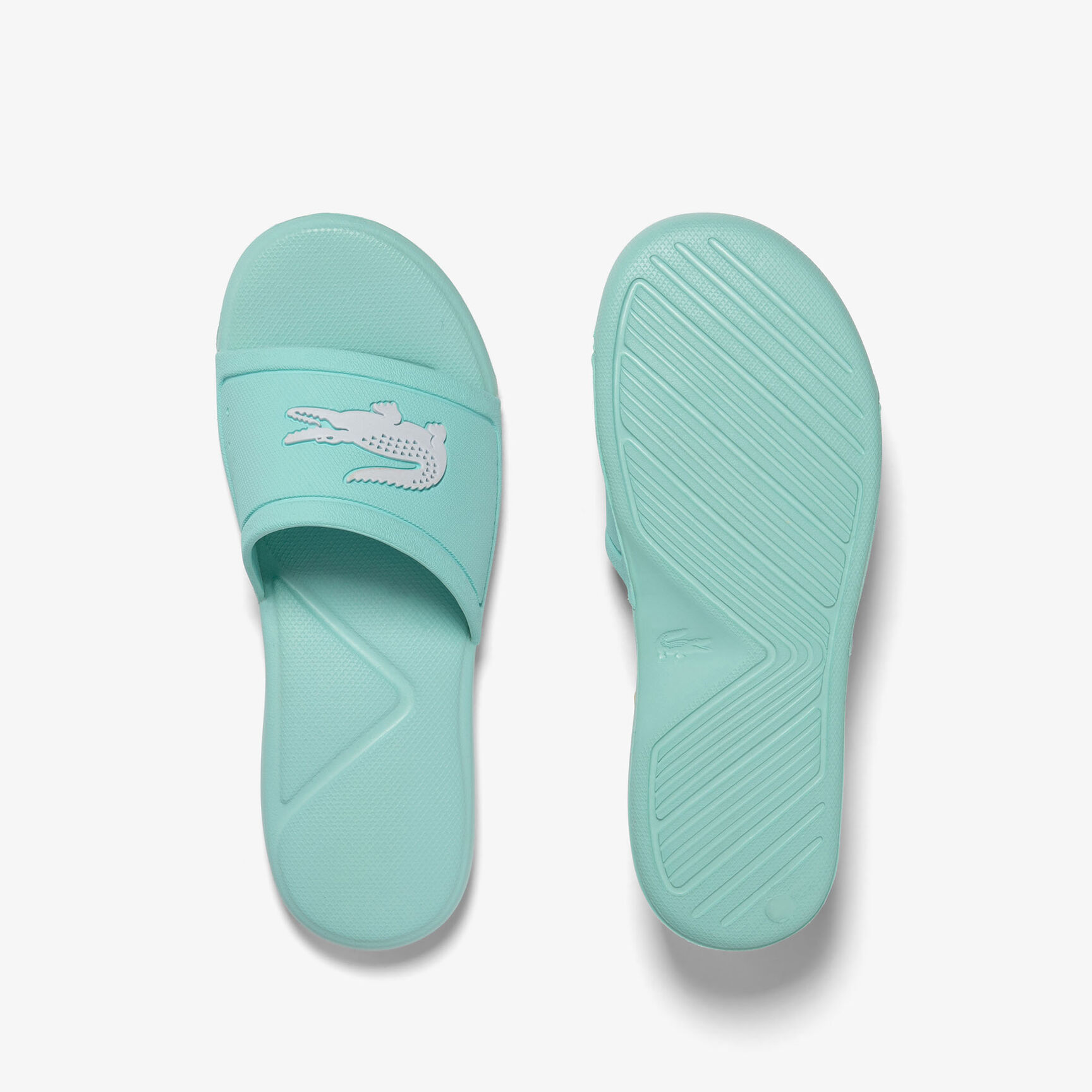 Children's Lacoste L.30 Synthetic Slides Children's Lacoste L.30 Synthetic Slides