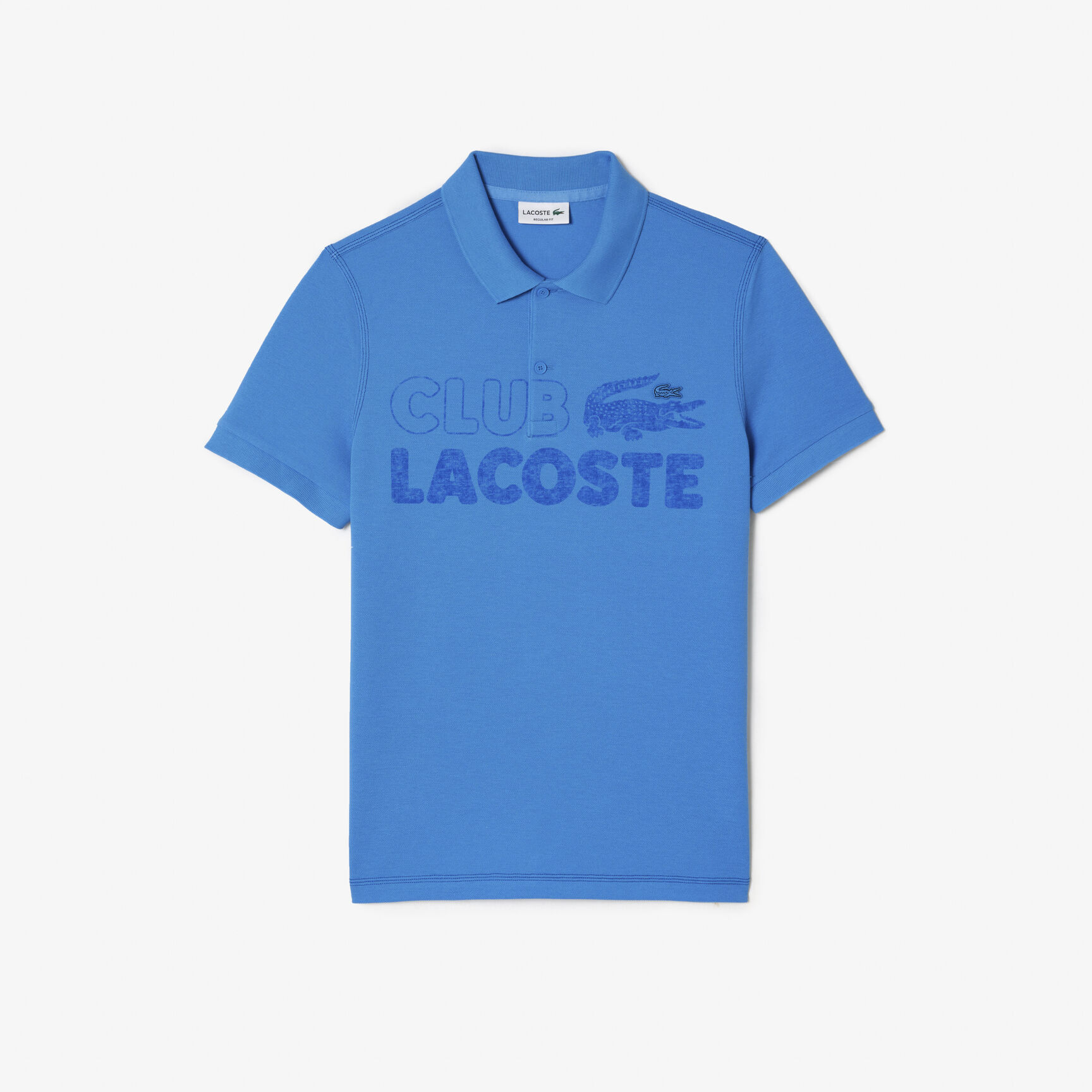 Men's Lacoste Organic Cotton Printed Polo Shirt Men's Lacoste Organic Cotton Printed Polo Shirt