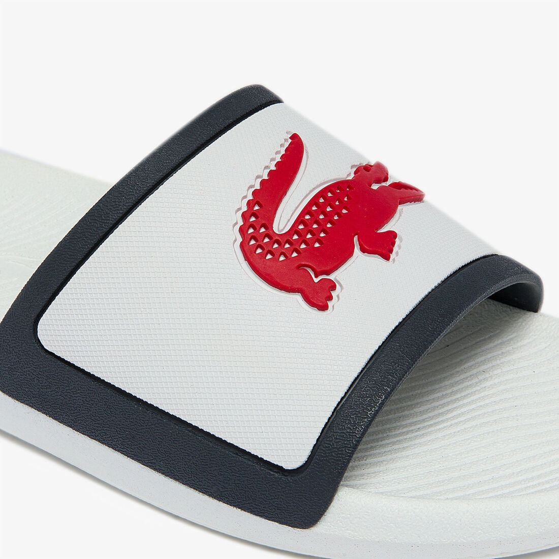 Men's Croco Rubber Strap Synthetic Slides Men's Croco Rubber Strap Synthetic Slides