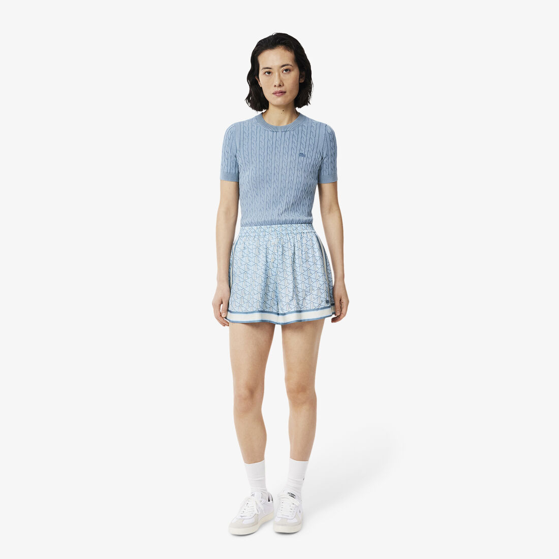Fluid Monogram Print Shorts