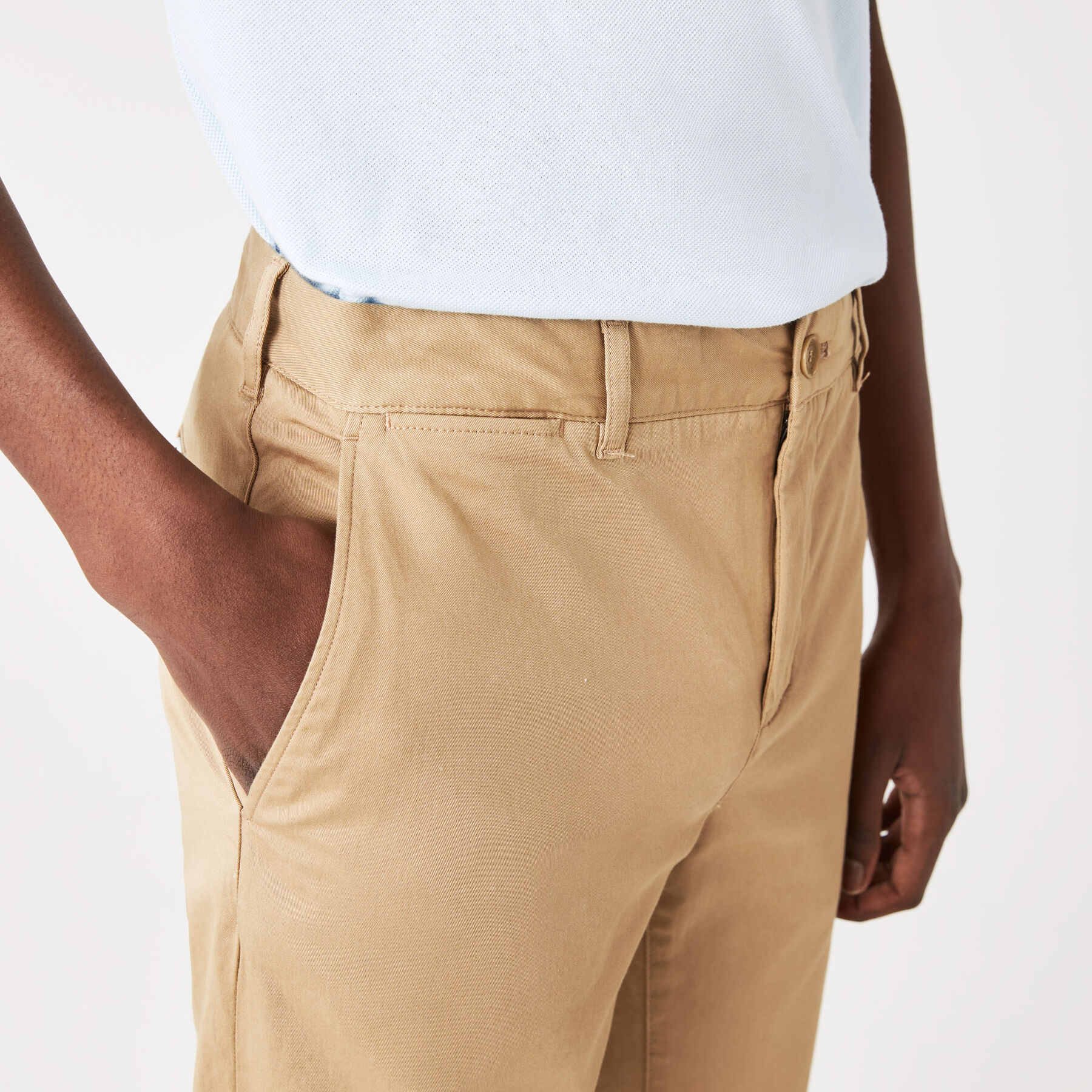 Men's New Classic Slim Fit Stretch Cotton Trousers