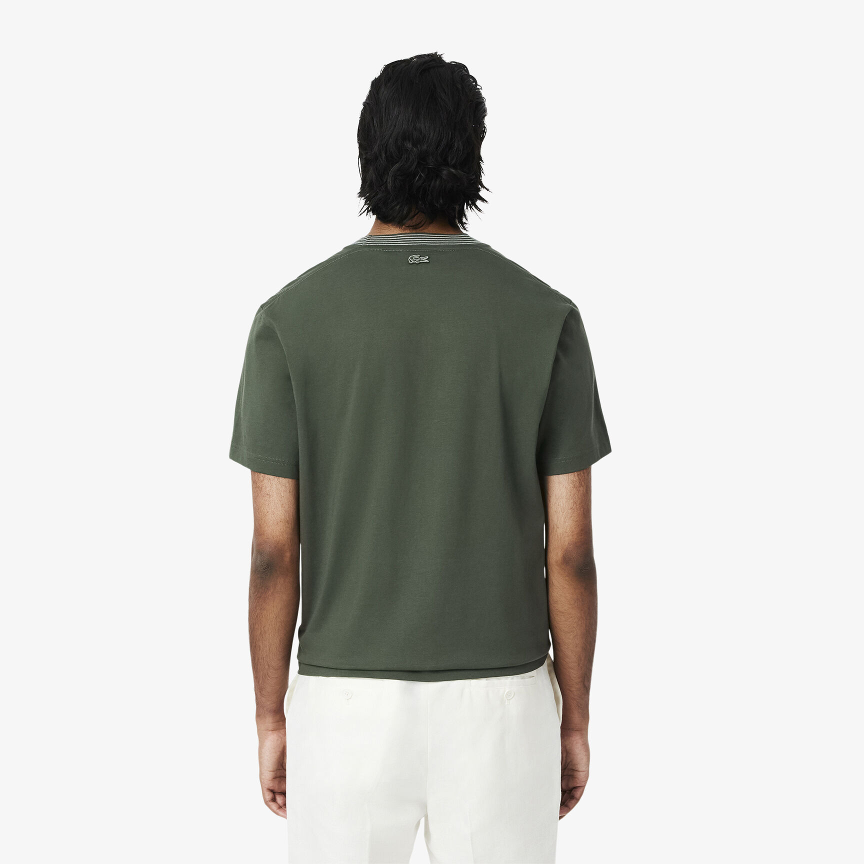 Embroidered Cotton Jersey T-shirt Embroidered Cotton Jersey T-shirt