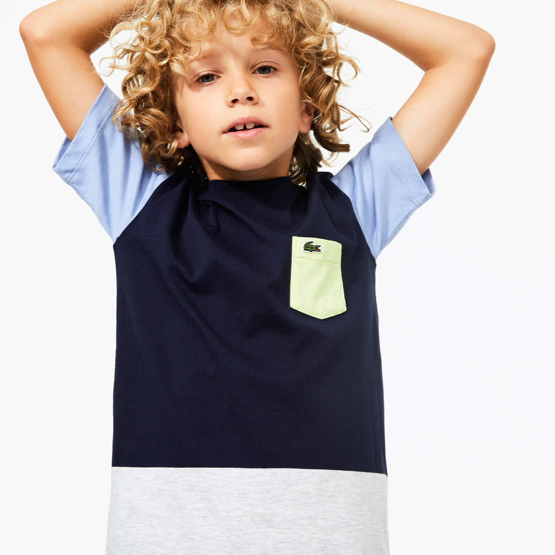 Boy’s Cotton Colourblock T-shirt Boy’s Cotton Colourblock T-shirt