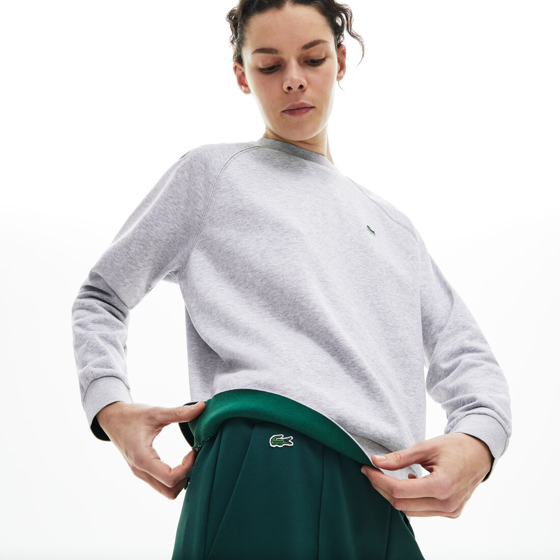 Women’s Classic Crew Neck Fleece Sweatshirt Women’s Classic Crew Neck Fleece Sweatshirt