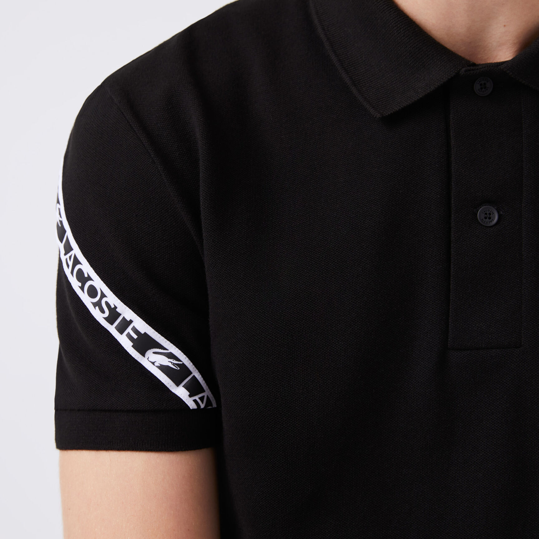 Men's Lacoste Regular Fit Stretch Mini Piqu&eacute; Polo Shirt