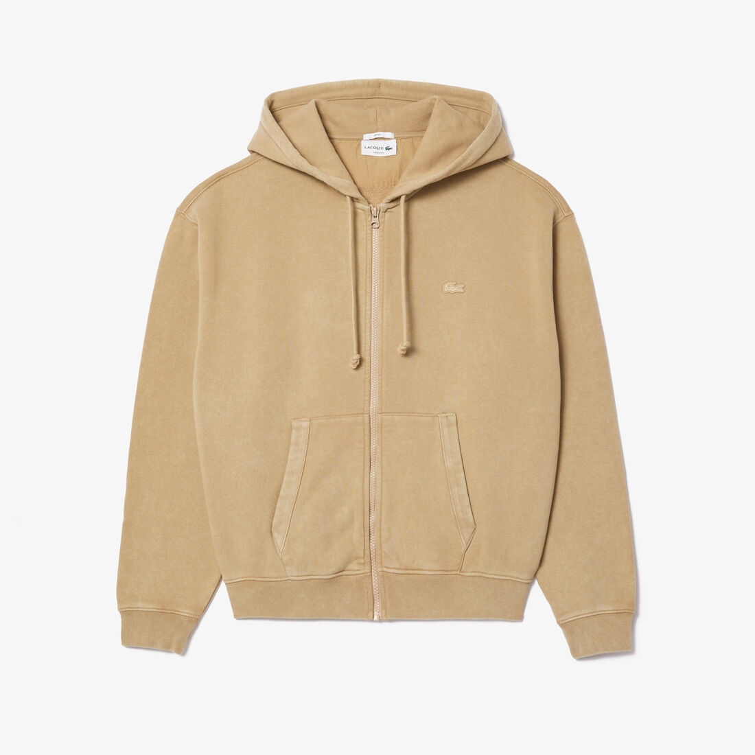 Loose Fit Washed Effect Hoodie