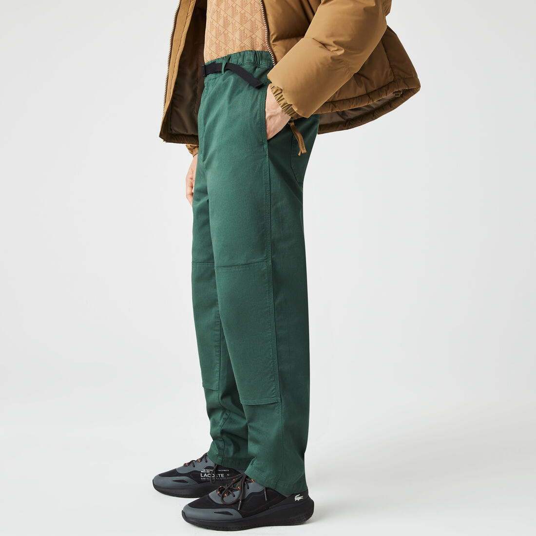 Men's Lacoste Organic Cotton Gabardine Chinos Men's Lacoste Organic Cotton Gabardine Chinos
