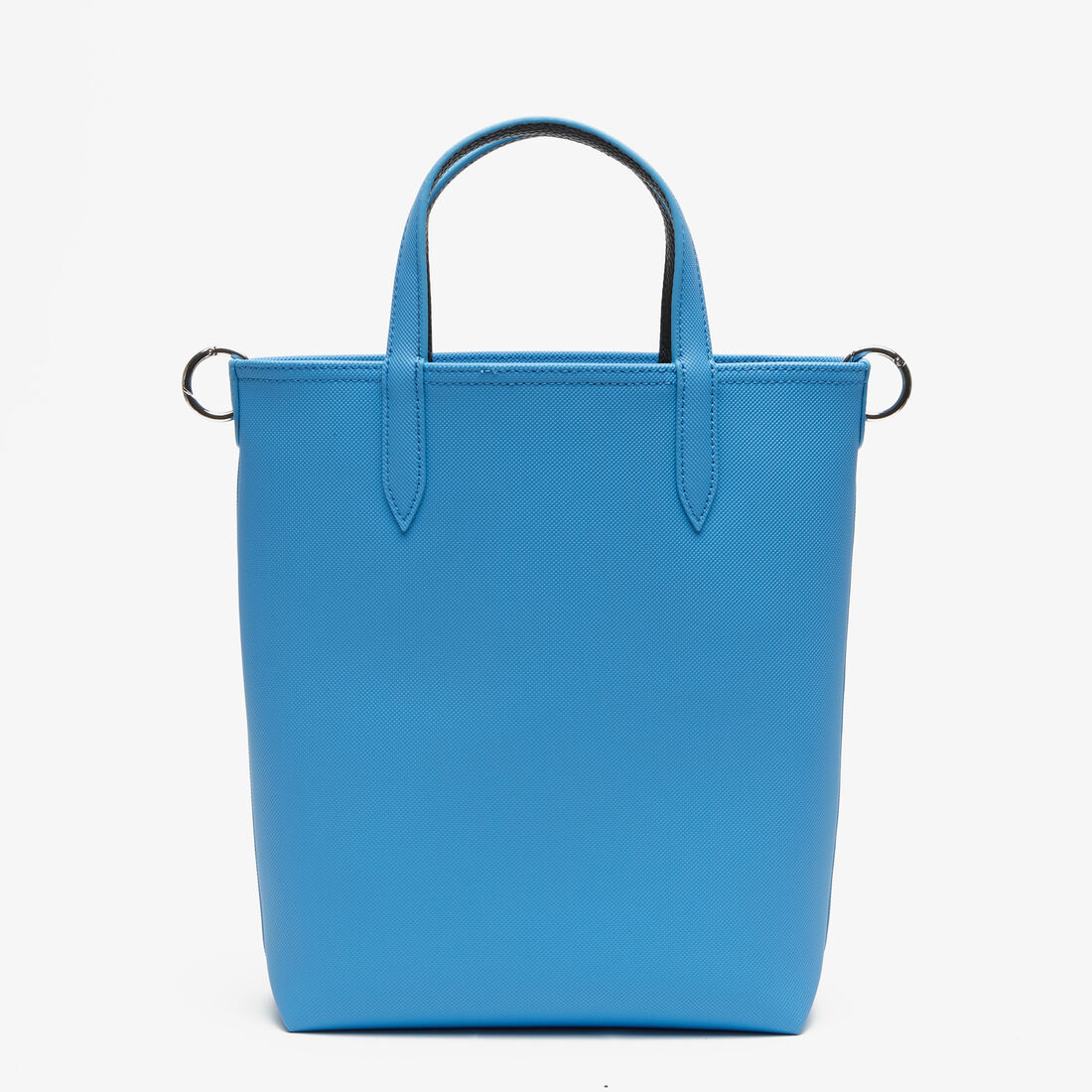 حقيبة يد لاكوست بوجهين بشعار التمساح الشهير للنساء حقيبة يد لاكوست بوجهين بشعار التمساح الشهير للنساء