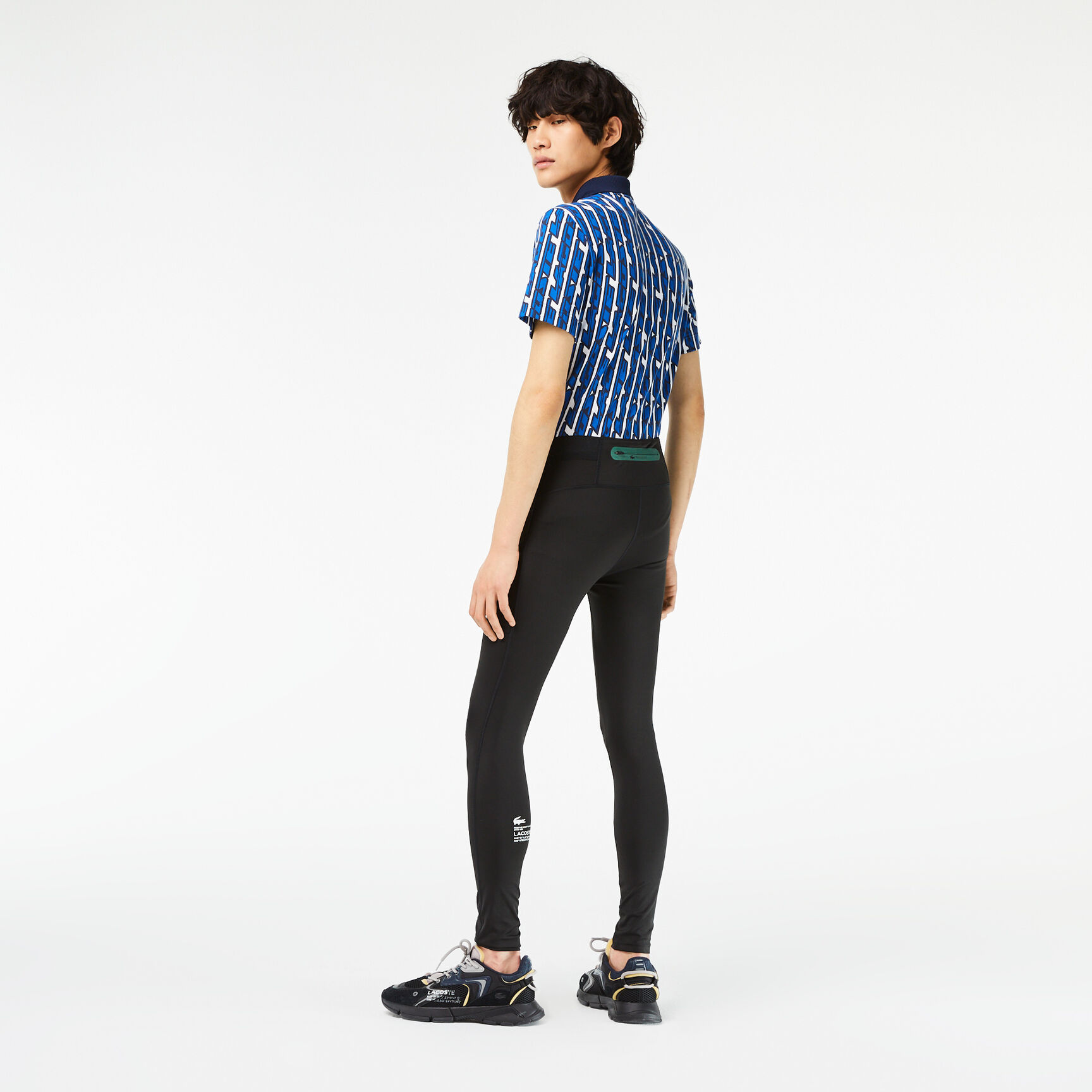 لغينغز بوليستر معاد تدويره للرجال مجموعة Lacoste SPORT لغينغز بوليستر معاد تدويره للرجال مجموعة Lacoste SPORT