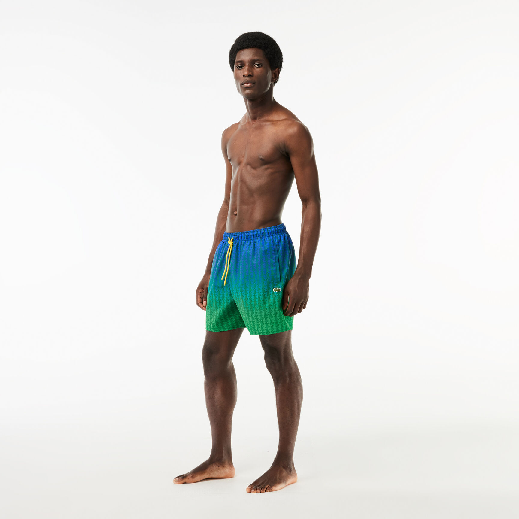 Ombré Effect Monogram Swim Trunks Ombré Effect Monogram Swim Trunks