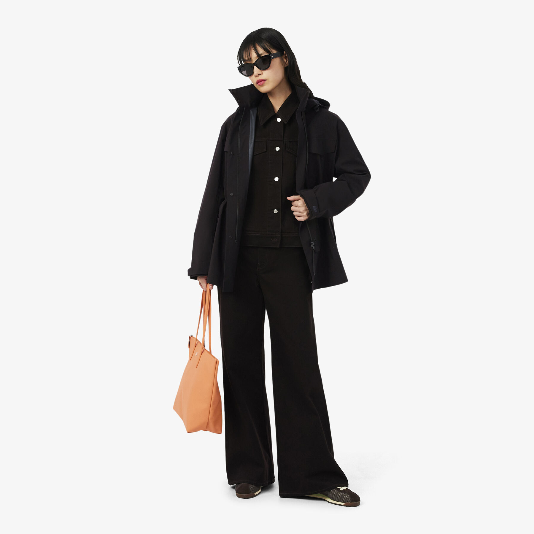 Oversized Mid Length Waterproof Parka lacoste oversized mid length waterproof parka