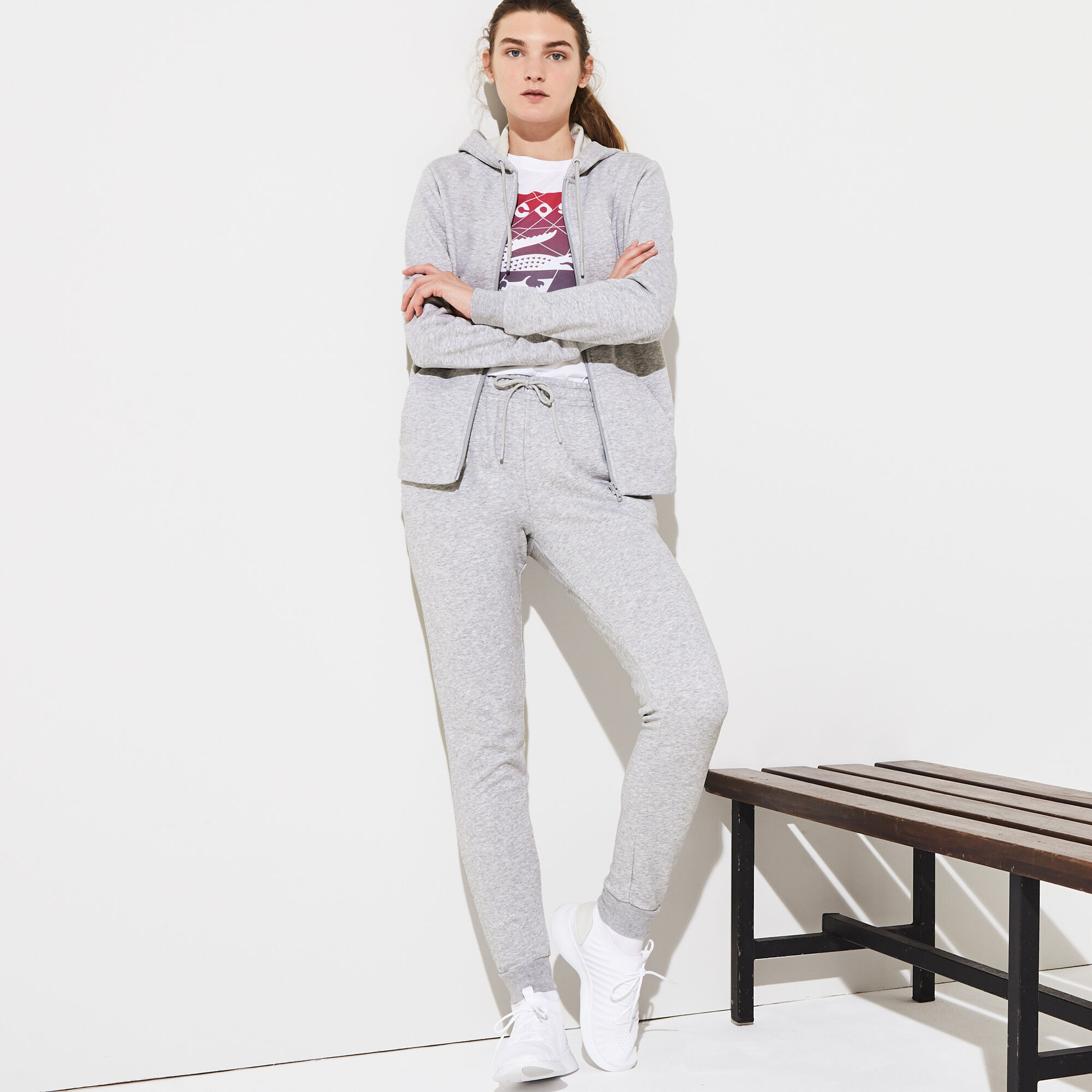 Women's Lacoste SPORT Tennis Fleece Trackpants Women's Lacoste SPORT Tennis Fleece Trackpants