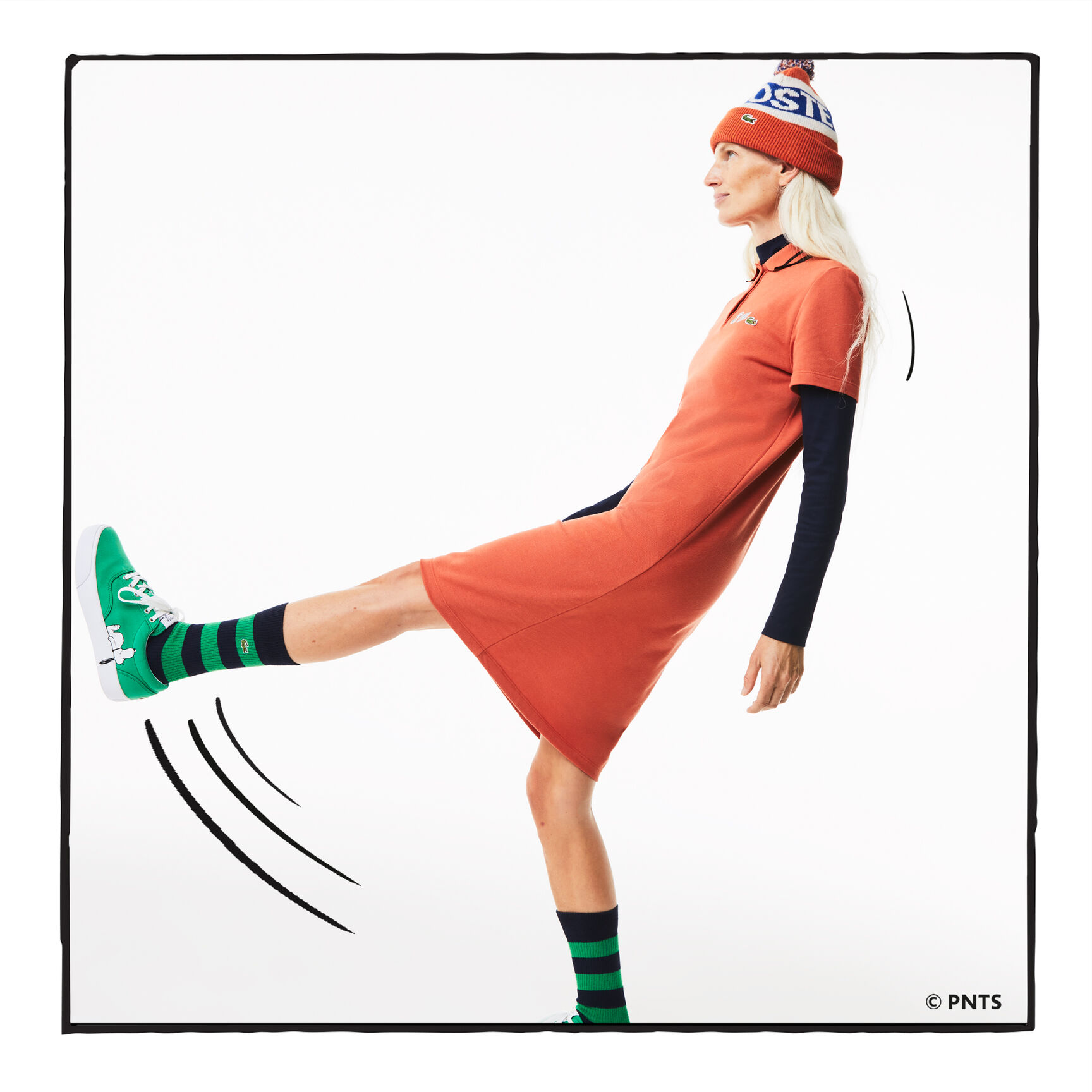 Women’s Lacoste x Peanuts Organic Cotton Polo Dress Women’s Lacoste x Peanuts Organic Cotton Polo Dress