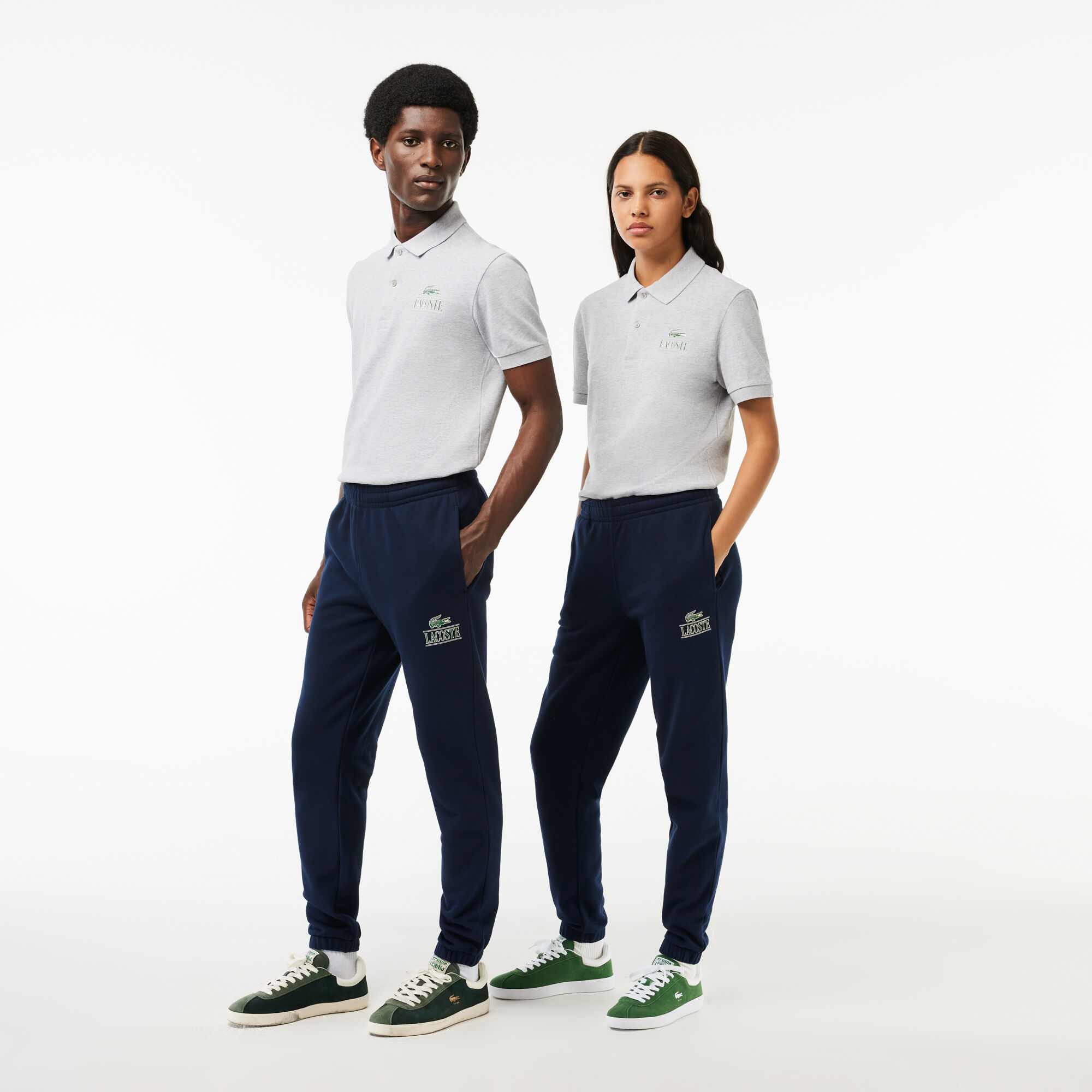 Track pants with polo shirt new arrivals