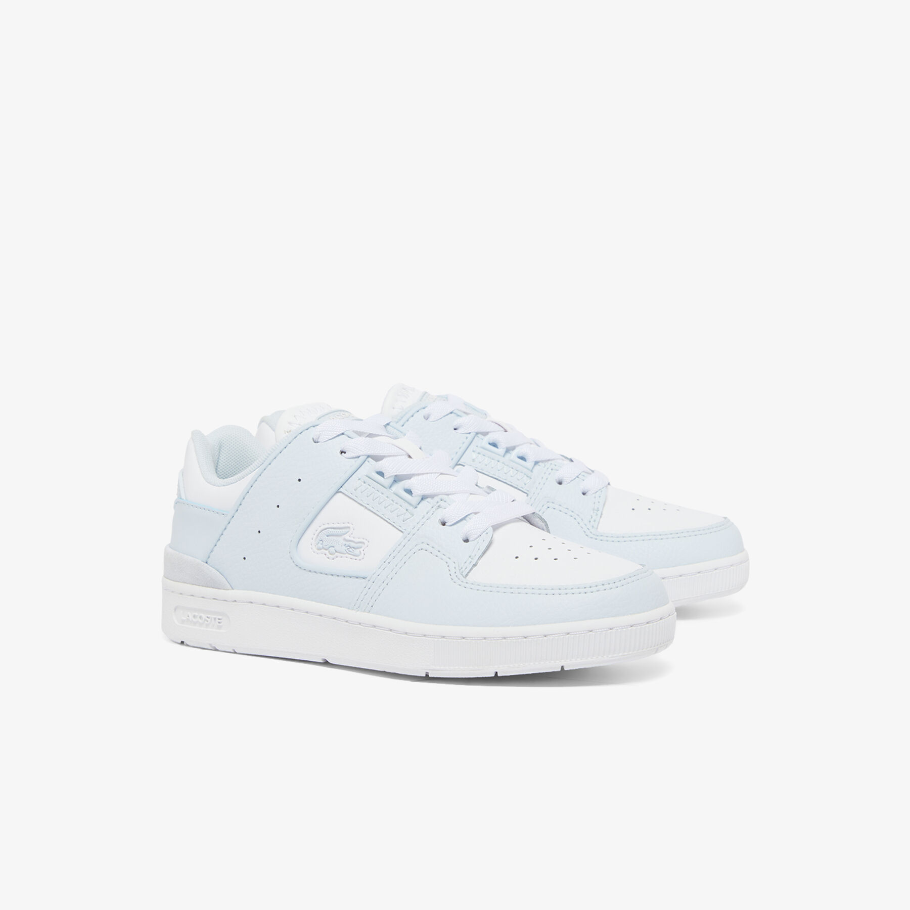 lacoste women s court cage leather sneakers