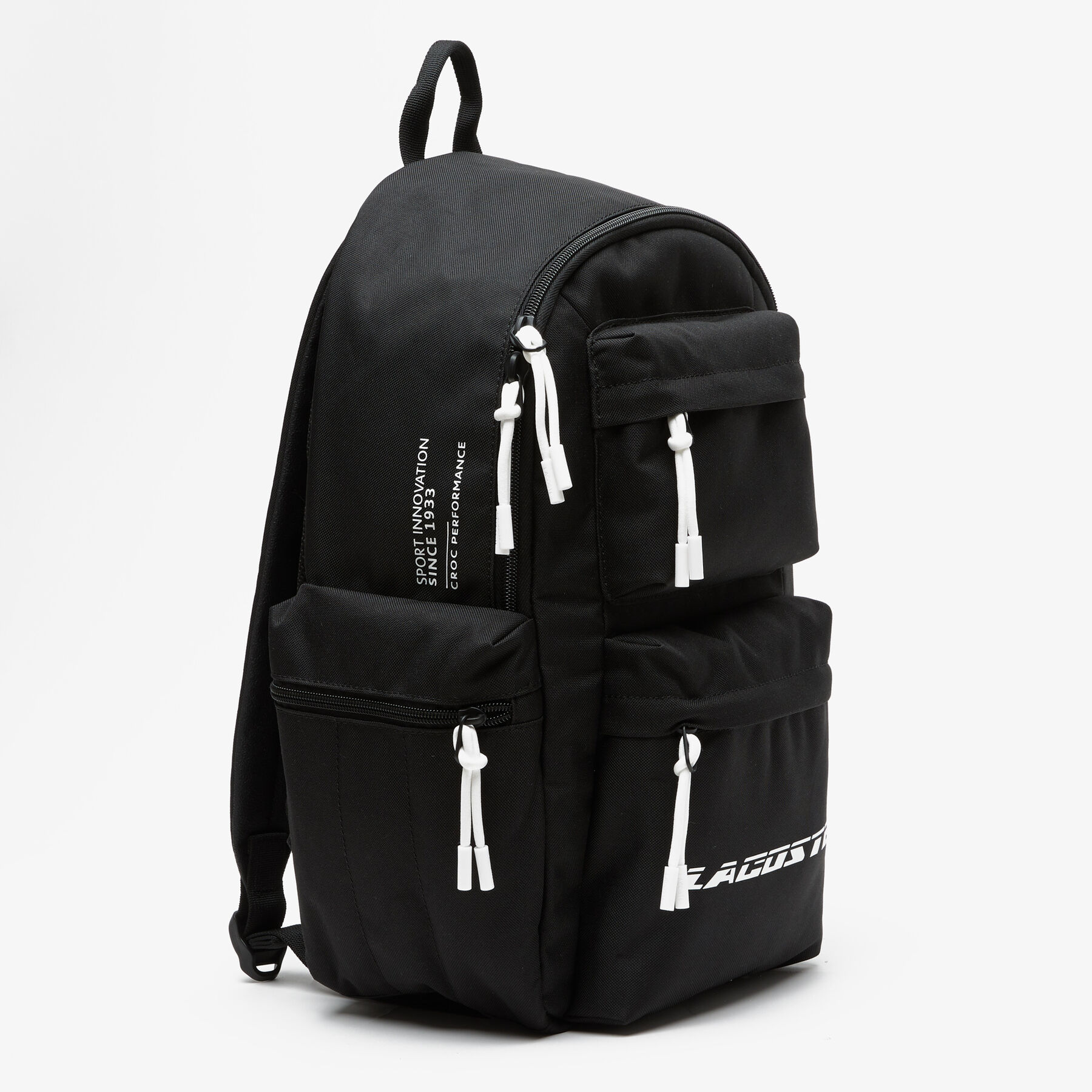 Unisex Lacoste Contrast Inscription Backpack