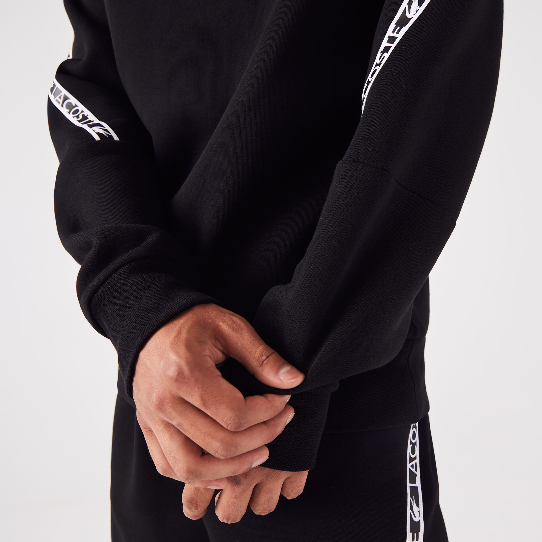 Men's Lacoste Classic Fit Branded Sweatshirt men s lacoste classic fit branded sweatshirt