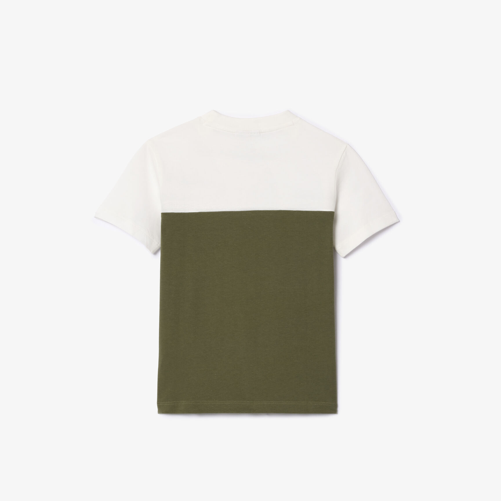 Kids' Lacoste Colourblock Organic Cotton Jersey T-shirt Kids' Lacoste Colourblock Organic Cotton Jersey T-shirt