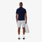 lacoste regular fit fleece shorts