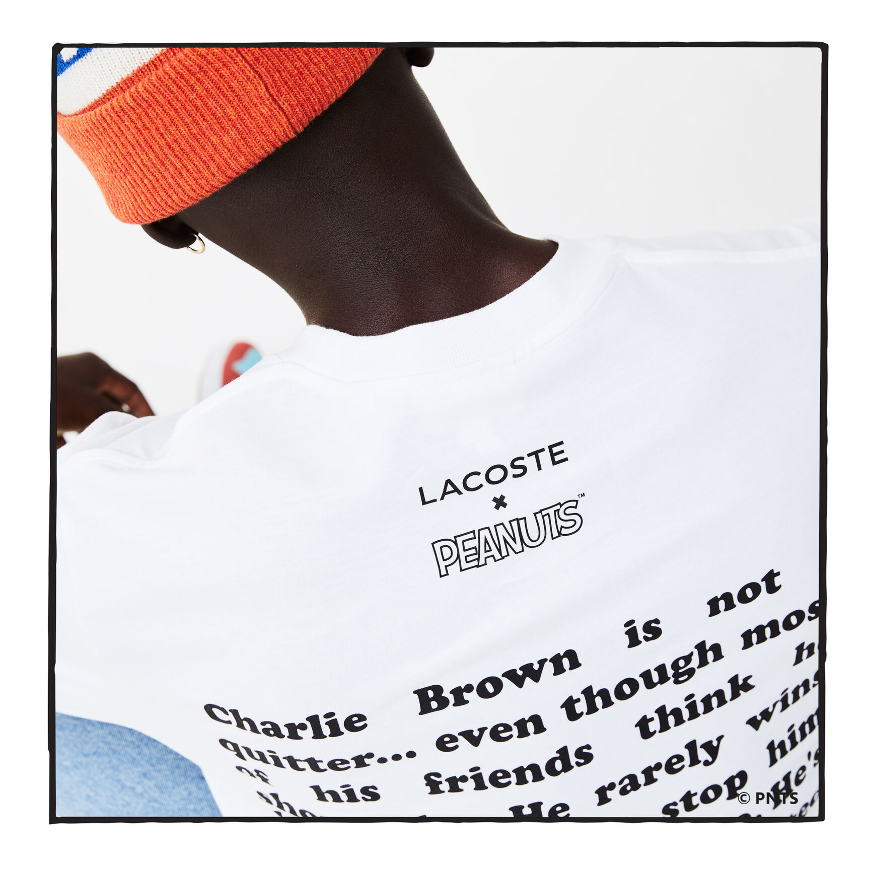 Men's Lacoste x Peanuts Organic Cotton T-shirt Men's Lacoste x Peanuts Organic Cotton T-shirt