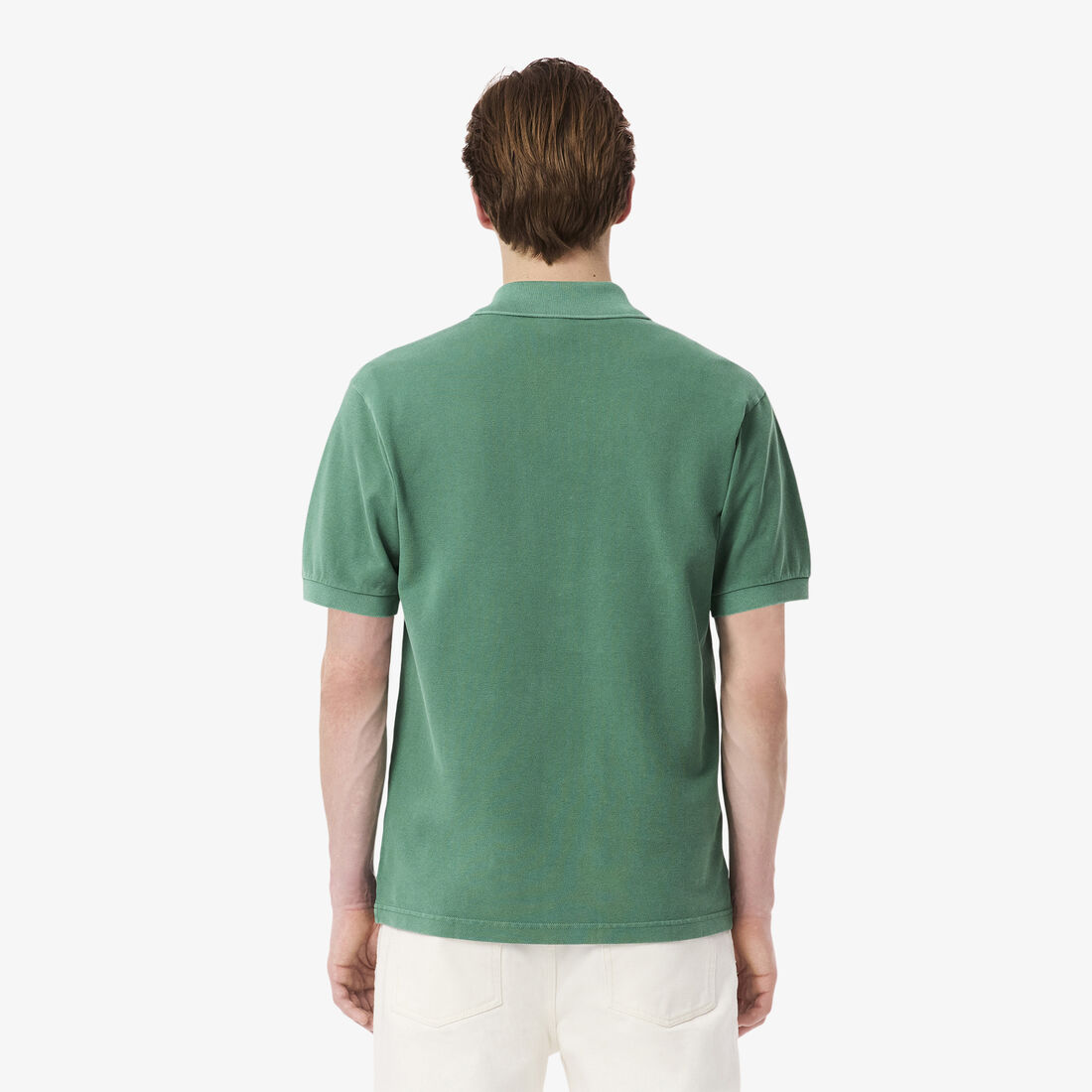 Classic Fit L.12.12 Washed Effect Polo Shirt Classic Fit L.12.12 Washed Effect Polo Shirt